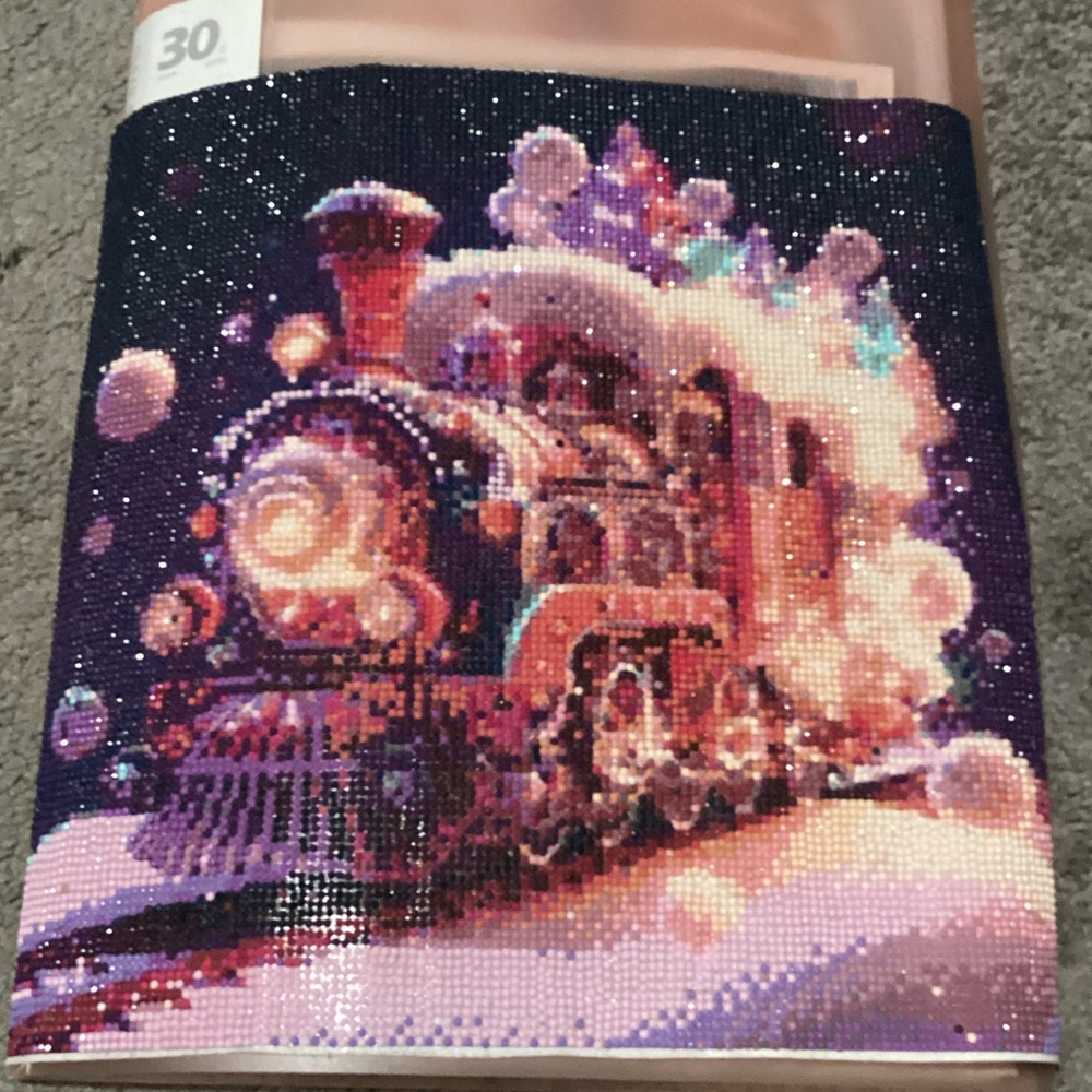 Colorful Train Diamond Painting Kit